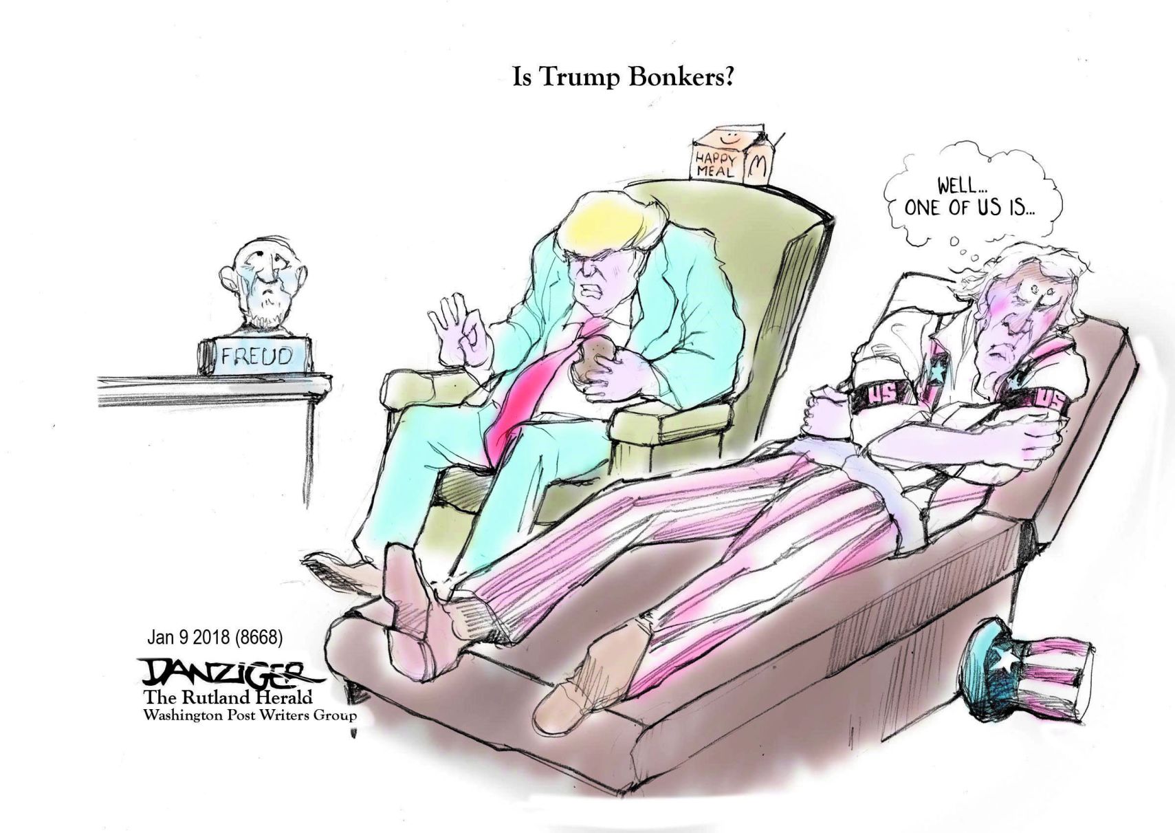 Jeff Danziger cartoon